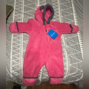 3-6 Months Baby Columbia Fleecy Onesie
